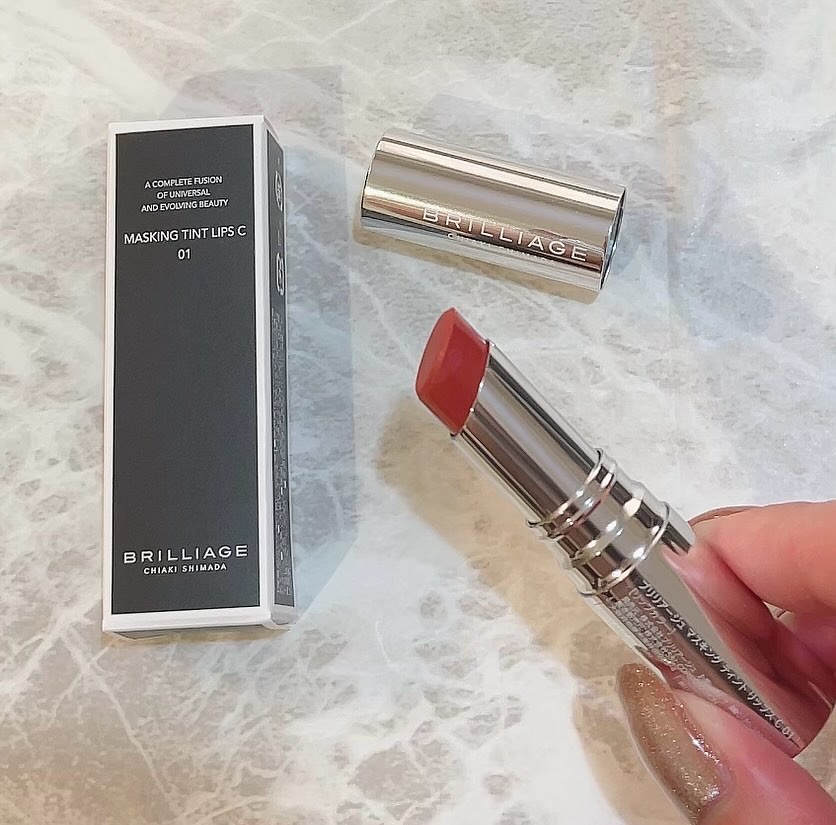 マスキング ティント リップス C/ブリリアージュ/リップティントを使ったクチコミ（1枚目）