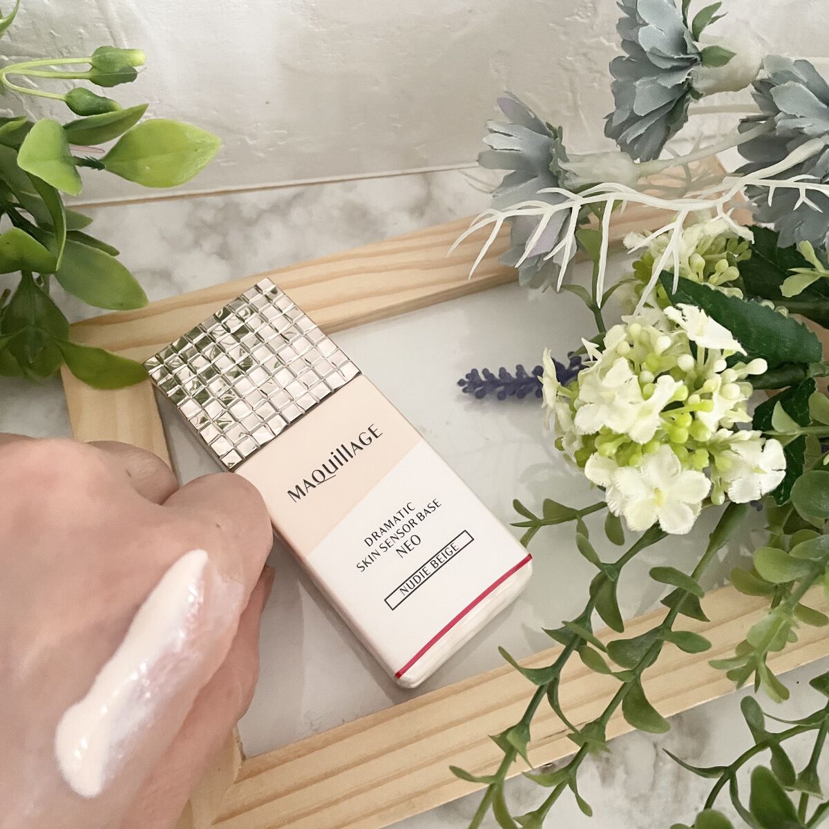 ドラマティックスキンセンサーベース NEO/マキアージュ/化粧下地を使ったクチコミ（3枚目）