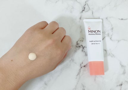 ミノン アミノモイスト ブライトアップベース UV/ミノン/化粧下地を使ったクチコミ(4枚目)