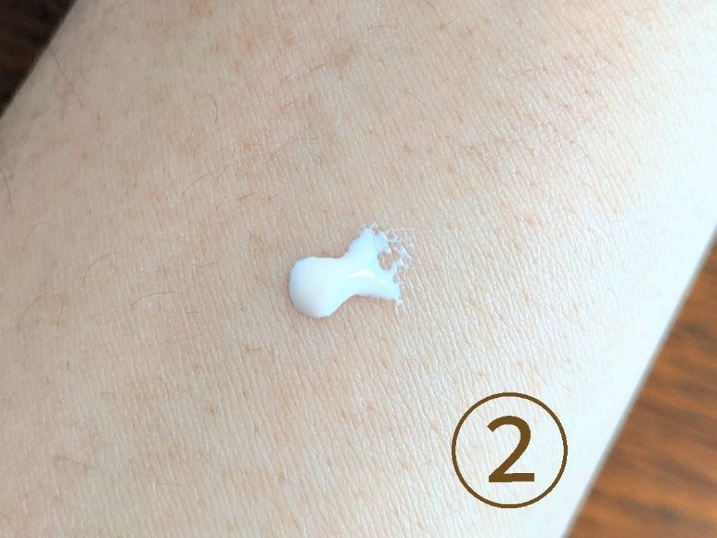 スーパーサンシールド ブライトフィット/ACSEINE/日焼け止めミルクを使ったクチコミ（3枚目）