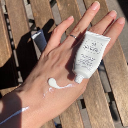 スキンディフェンス プロテクションローション SPF50+ PA++++/THE BODY SHOP/日焼け止めローションを使ったクチコミ(4枚目)