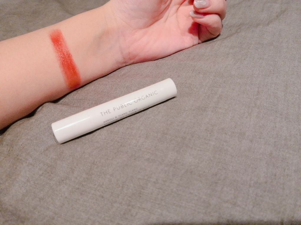 オーガニック認証 精油カラーリップスティック/THE PUBLIC ORGANIC/口紅を使ったクチコミ(2枚目)