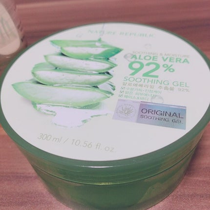 マイルド&モイスチャーアロエジェル/ネイチャーリパブリック/ボディローションを使ったクチコミ(1枚目)