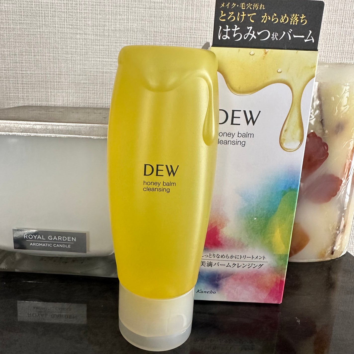 ハニーバームクレンジング/DEW/クレンジングバームを使ったクチコミ(1枚目)
