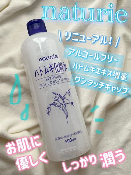 ハトムギ化粧水(ナチュリエ スキンコンディショナー R )/ナチュリエ/化粧水を使ったクチコミ(1枚目)