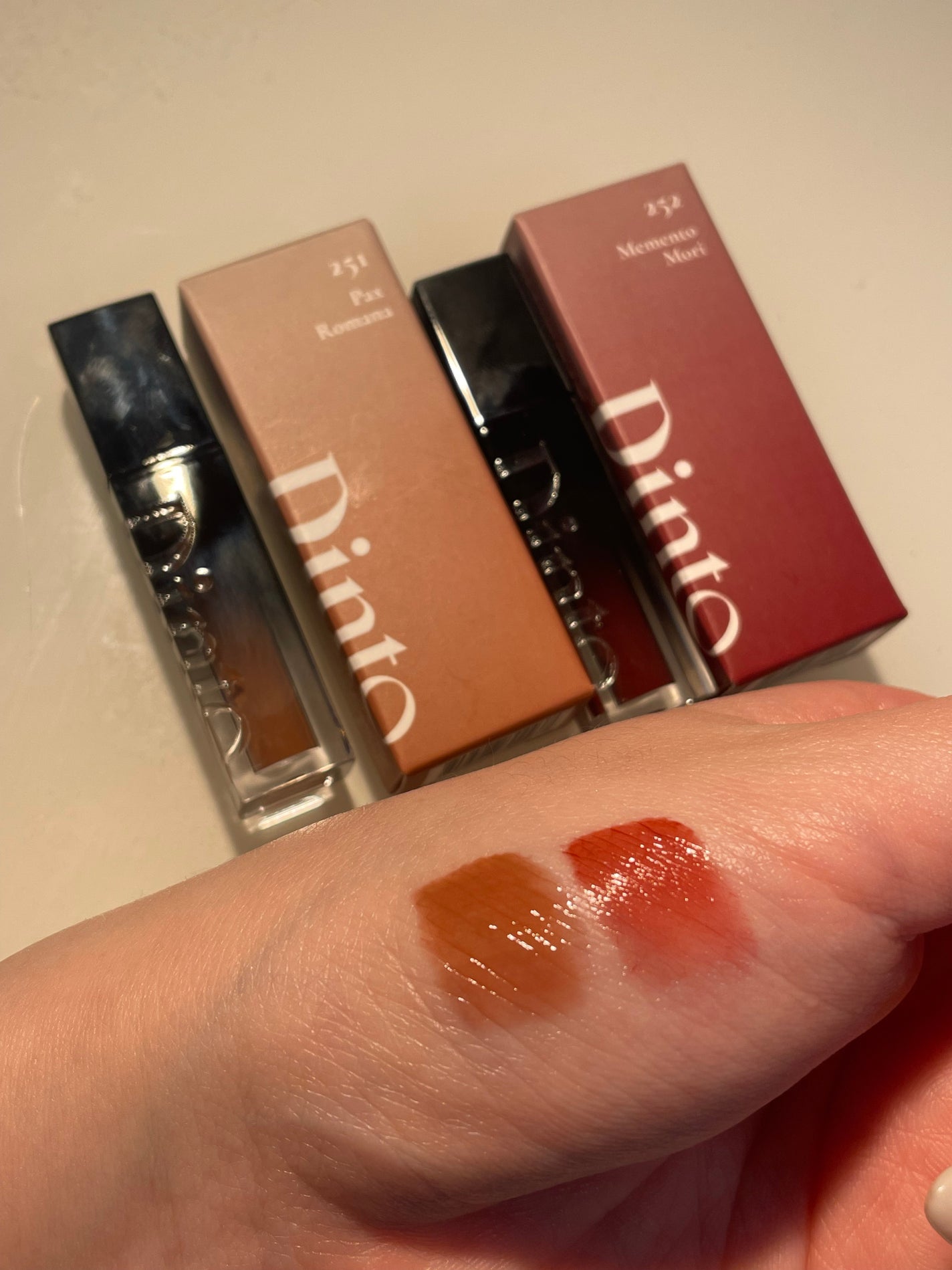 ブラーグロイリップティント/Dinto/リップティントを使ったクチコミ(3枚目)