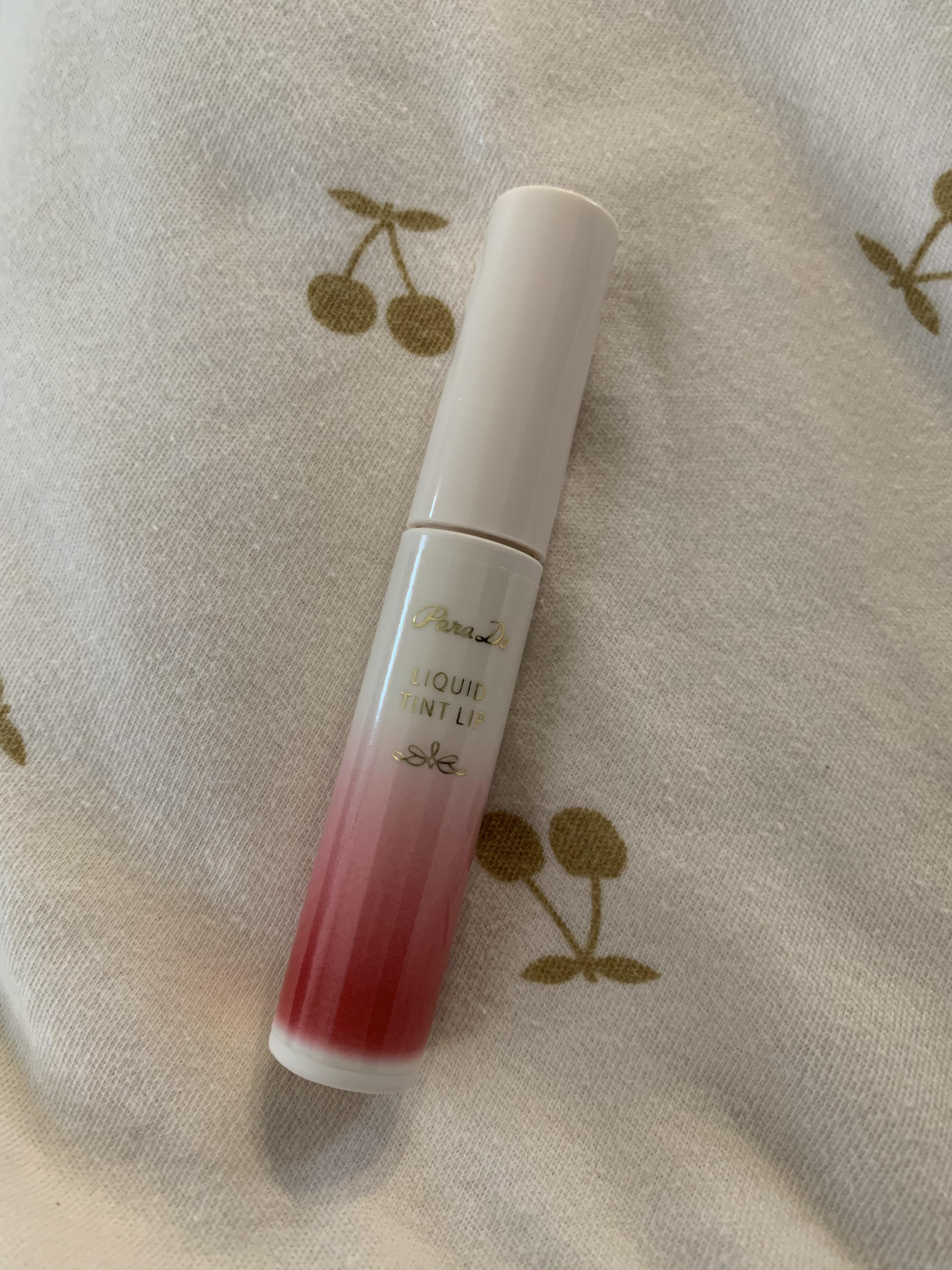 リキッドティントリップ RD01 フィグ(レッド系)/パラドゥ/リップティントを使ったクチコミ（2枚目）