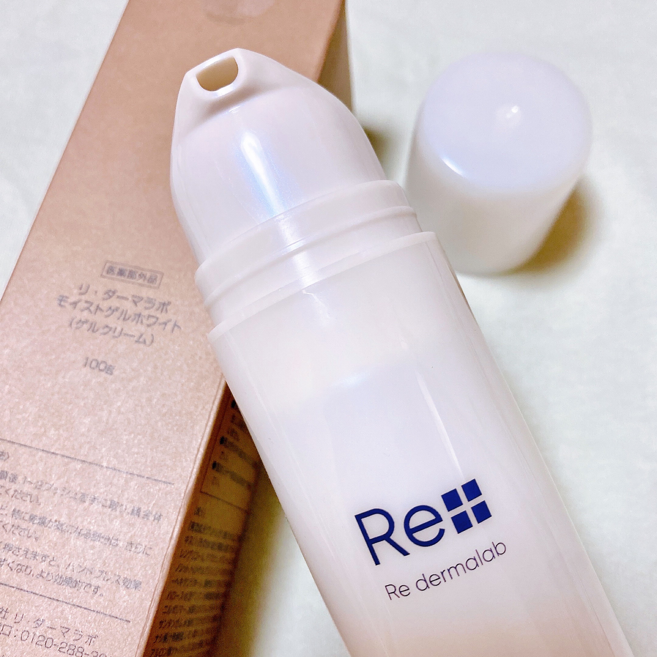 モイストゲルホワイト/Re dermalab/オールインワン化粧品を使ったクチコミ（2枚目）