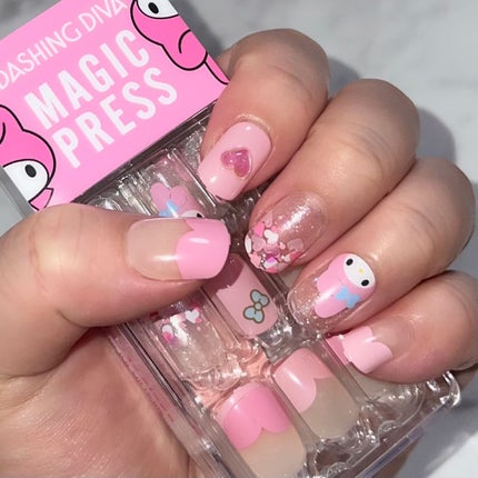 1秒ネイルマジックプレス/DASHINGDIVA MAGICPRESS/ネイルチップ・パーツを使ったクチコミ(9枚目)