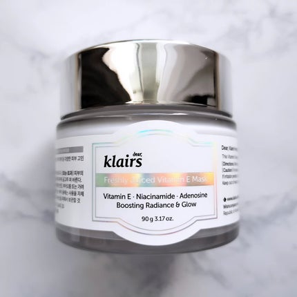 フレッシュリージュースドビタミンEマスク(90g)/Klairs/フェイスクリームを使ったクチコミ(1枚目)