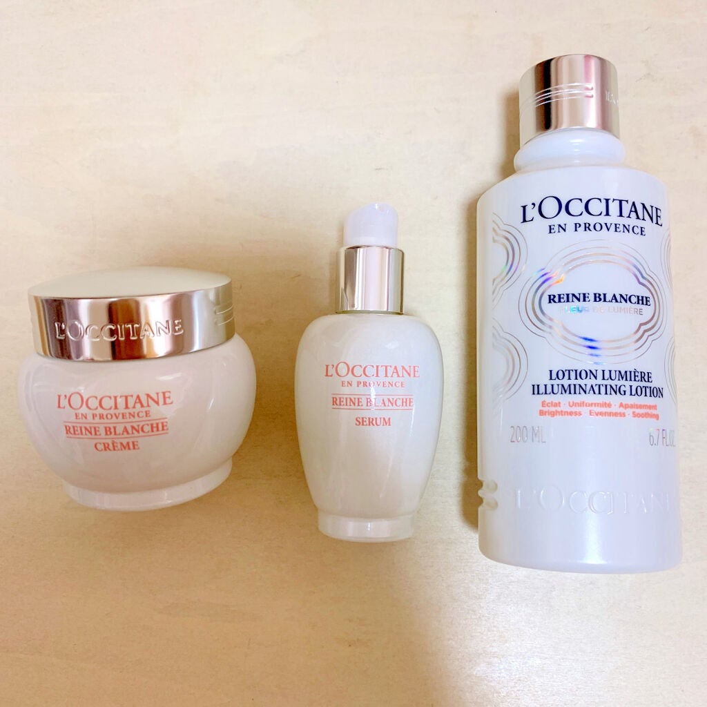 レーヌブランシュ イルミネイティングフェイスウォーター/L'OCCITANE/化粧水を使ったクチコミ(1枚目)