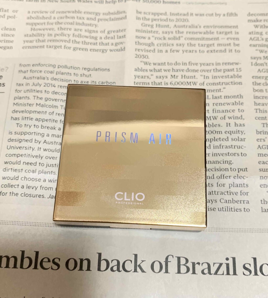 プリズム エアー ハイライター/CLIO/パウダーハイライトを使ったクチコミ(1枚目)