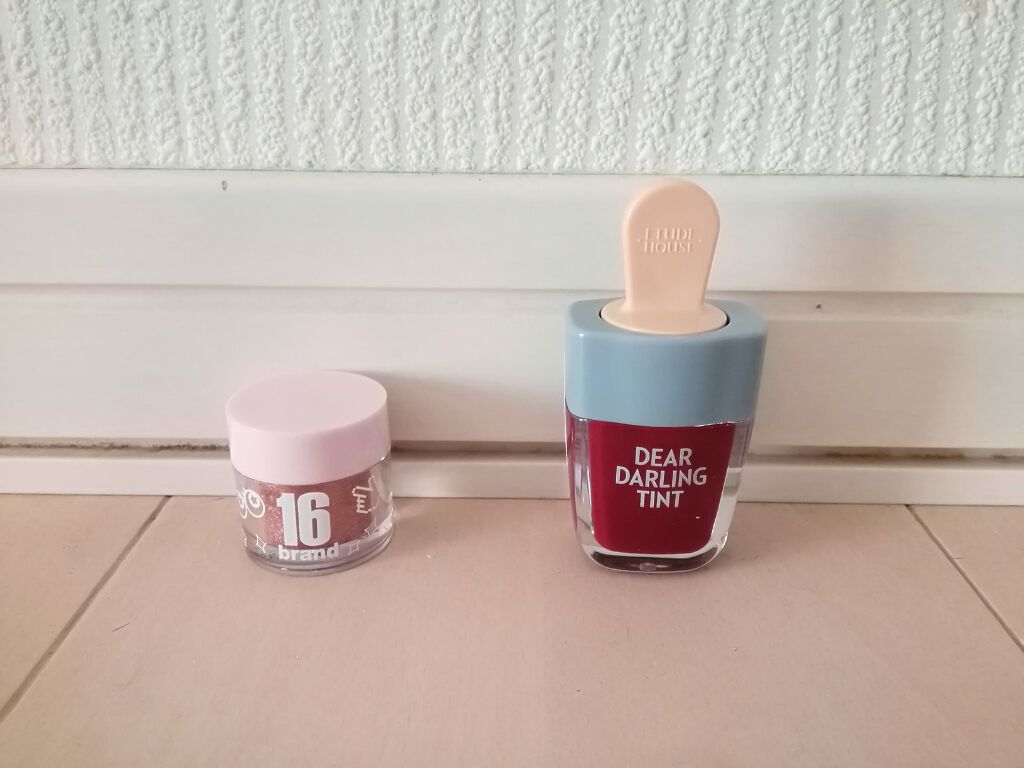 ディアダーリン ウォータージェルティント (アイスティント)/ETUDE/口紅を使ったクチコミ(1枚目)