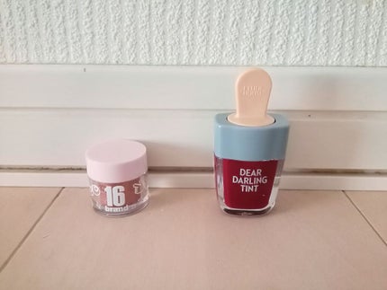 ディアダーリン ウォータージェルティント (アイスティント)/ETUDE/口紅を使ったクチコミ(1枚目)