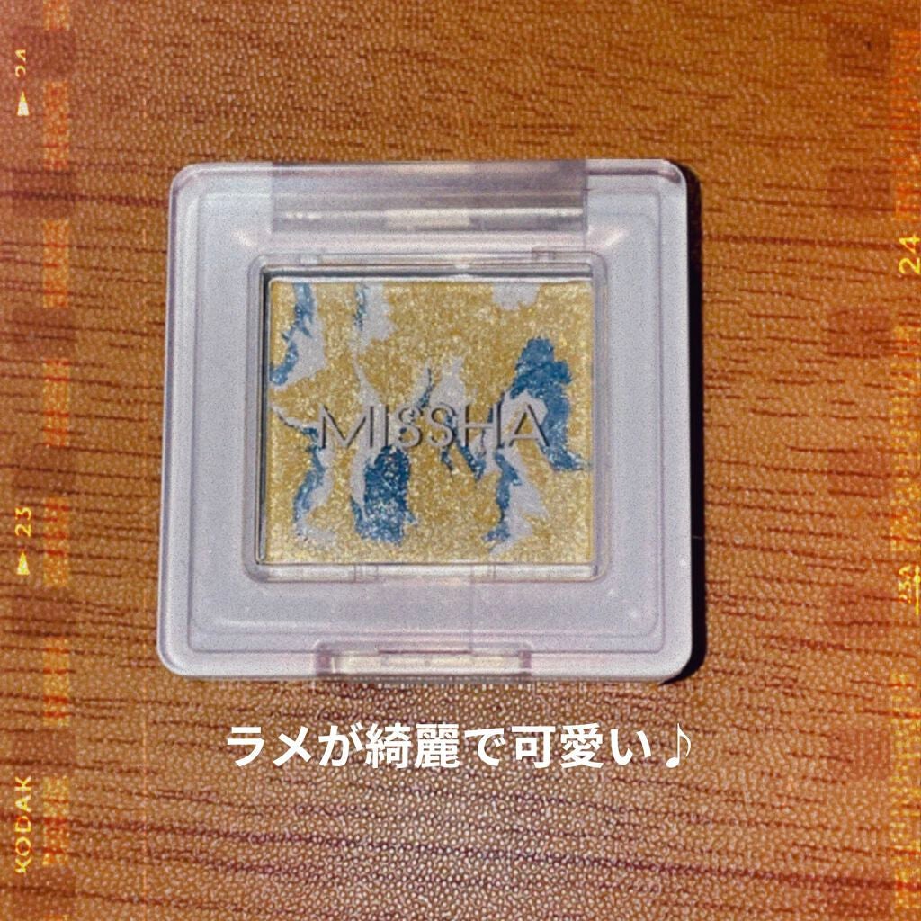 グリッタープリズム シャドウ/MISSHA/グリッターを使ったクチコミ(1枚目)