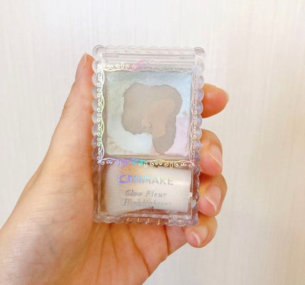 グロウフルールハイライター/キャンメイク/パウダーハイライトを使ったクチコミ(1枚目)