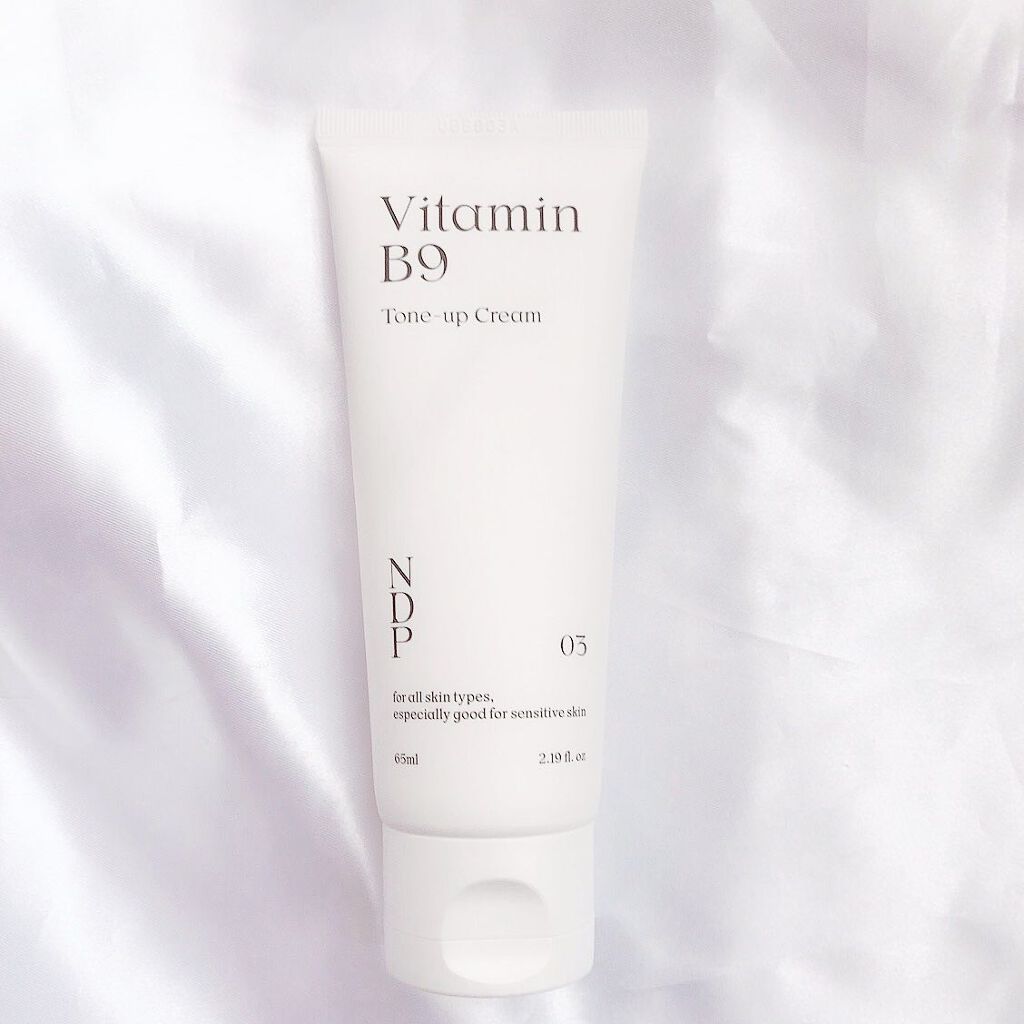 ビタミンB9トーンアップクリーム/NATURAL DERMA PROJECT/化粧下地を使ったクチコミ(4枚目)