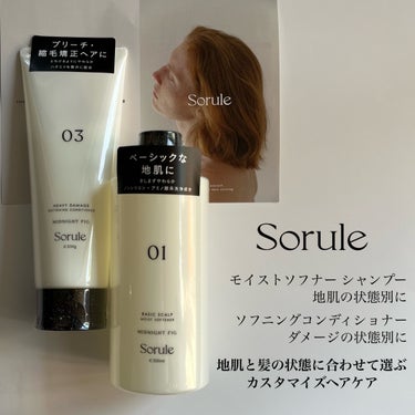 モイストソフナー 01ベーシックスカルプ/Sorule/シャンプー・コンディショナーを使ったクチコミ（2枚目）