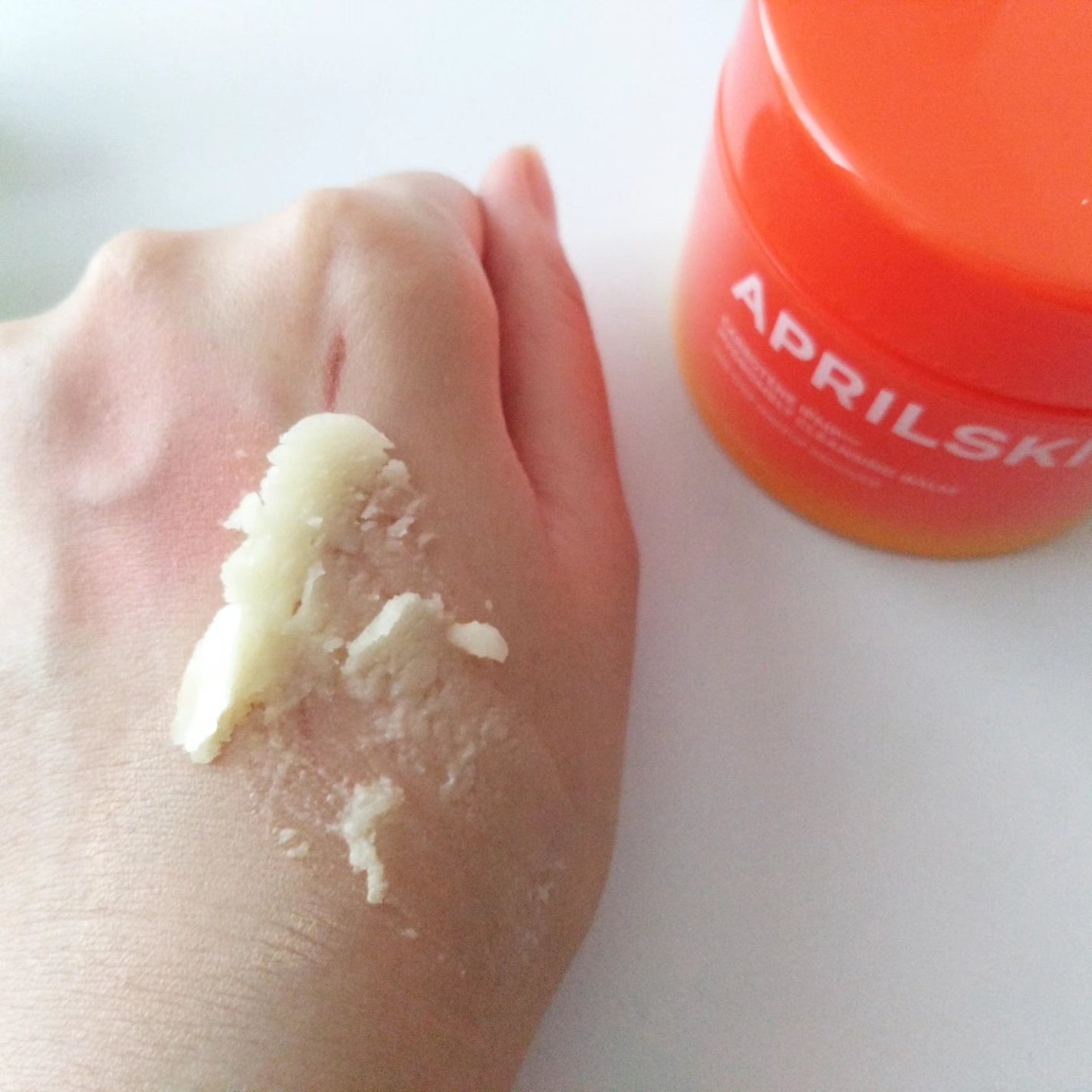 カロテンIPMP(TM) とろけるクレンジングバーム /APRILSKIN/クレンジングバームを使ったクチコミ(4枚目)