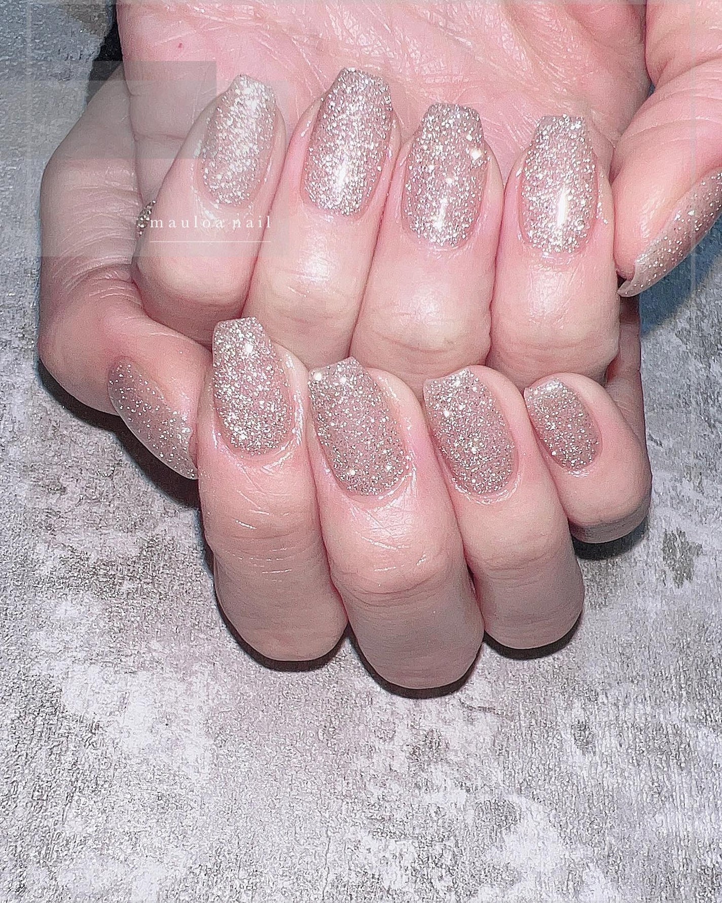 mauloa_nail on LIPS 「・フラッシュ✖️マグネット♡きらきら可愛い🥰いつもありがとうご..」(1枚目)