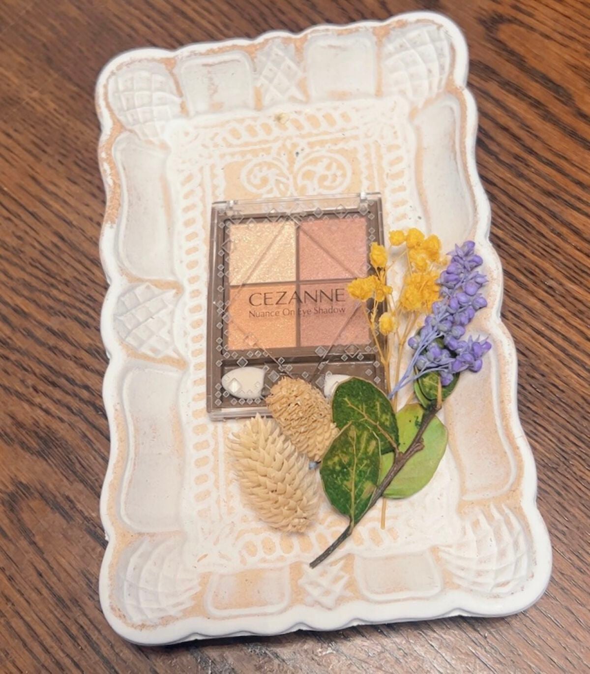ニュアンスオンアイシャドウ/CEZANNE/アイシャドウパレットを使ったクチコミ(1枚目)