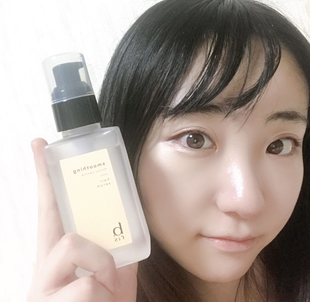 ヘア セラム スムージング フルーティーバニラの⾹り/b.ris/ヘアオイルを使ったクチコミ（2枚目）