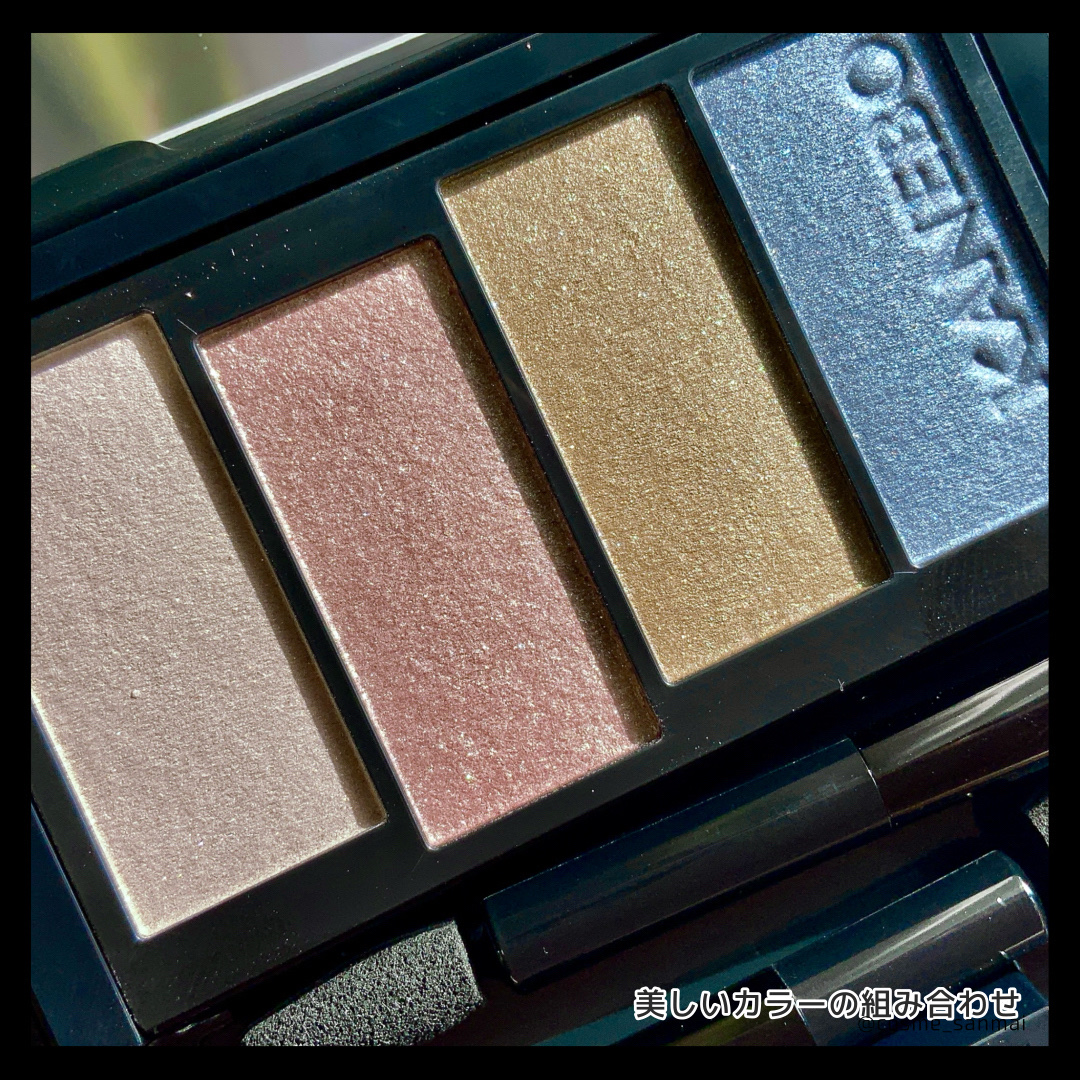 カラードシャドウ 02 Epic Frontier/KANEBO/アイシャドウパレットを使ったクチコミ（2枚目）