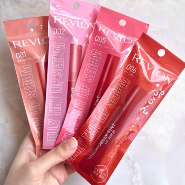 #PR #REVLON 

レブロンさまからいただきました♪

．
レブロンから#保水膜ティントセラム が新発売！

保湿力が高く美容液成分配合のケアリップなのに、色が落ちにくいティントセラム！

⭐︎