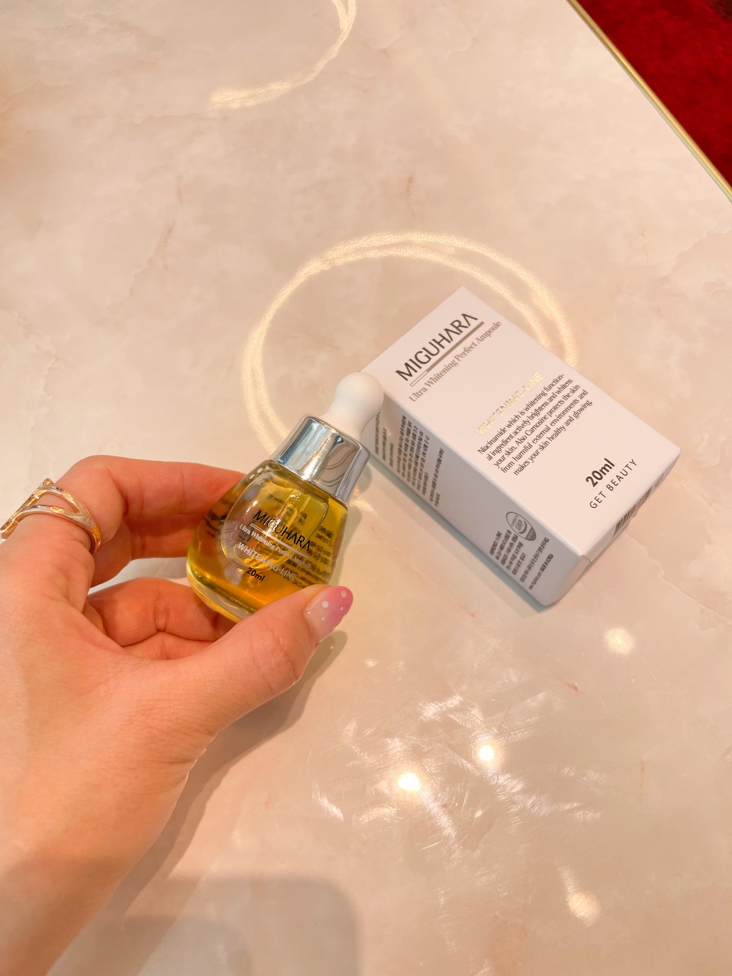 Ultra Whitening Perfect Ampoule/MIGUHARA/美容液を使ったクチコミ(5枚目)