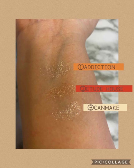 アディクション ザ アイシャドウ スパークル/ADDICTION/単色アイシャドウを使ったクチコミ(4枚目)