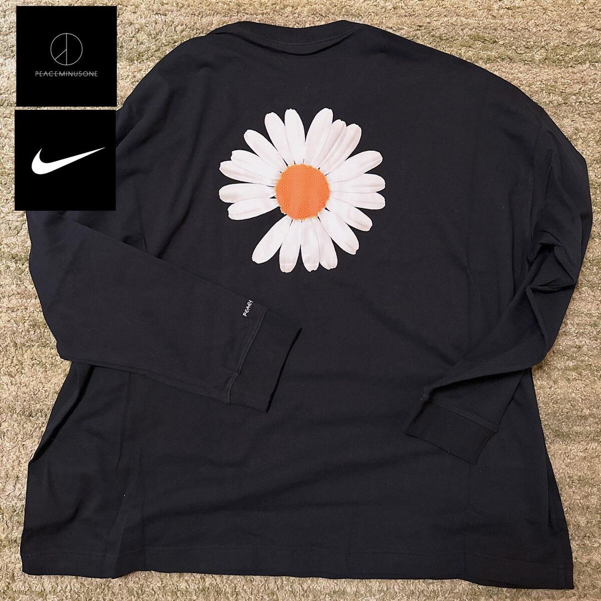 【試してみた】Nike×PEACEMINUSONE ロングスリーブTシャツ 
