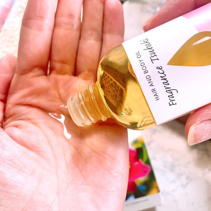 mee♡フォロバ◎ on LIPS 「香りGoodな椿オイル💕/見た目も可愛いこのヘアアイテム。..」(2枚目)