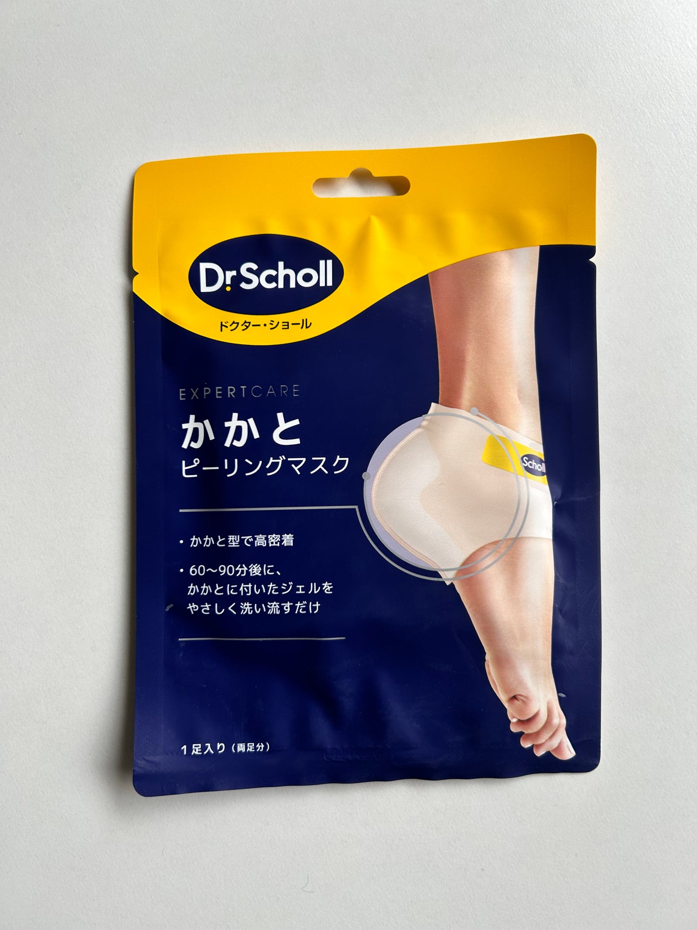 かかとピーリングマスク/ドクター・ショール/レッグ・フットケアを使ったクチコミ(2枚目)