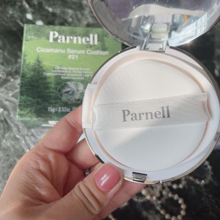 シカマヌ セラム クッションファンデ/parnell/クッションファンデーションを使ったクチコミ(3枚目)