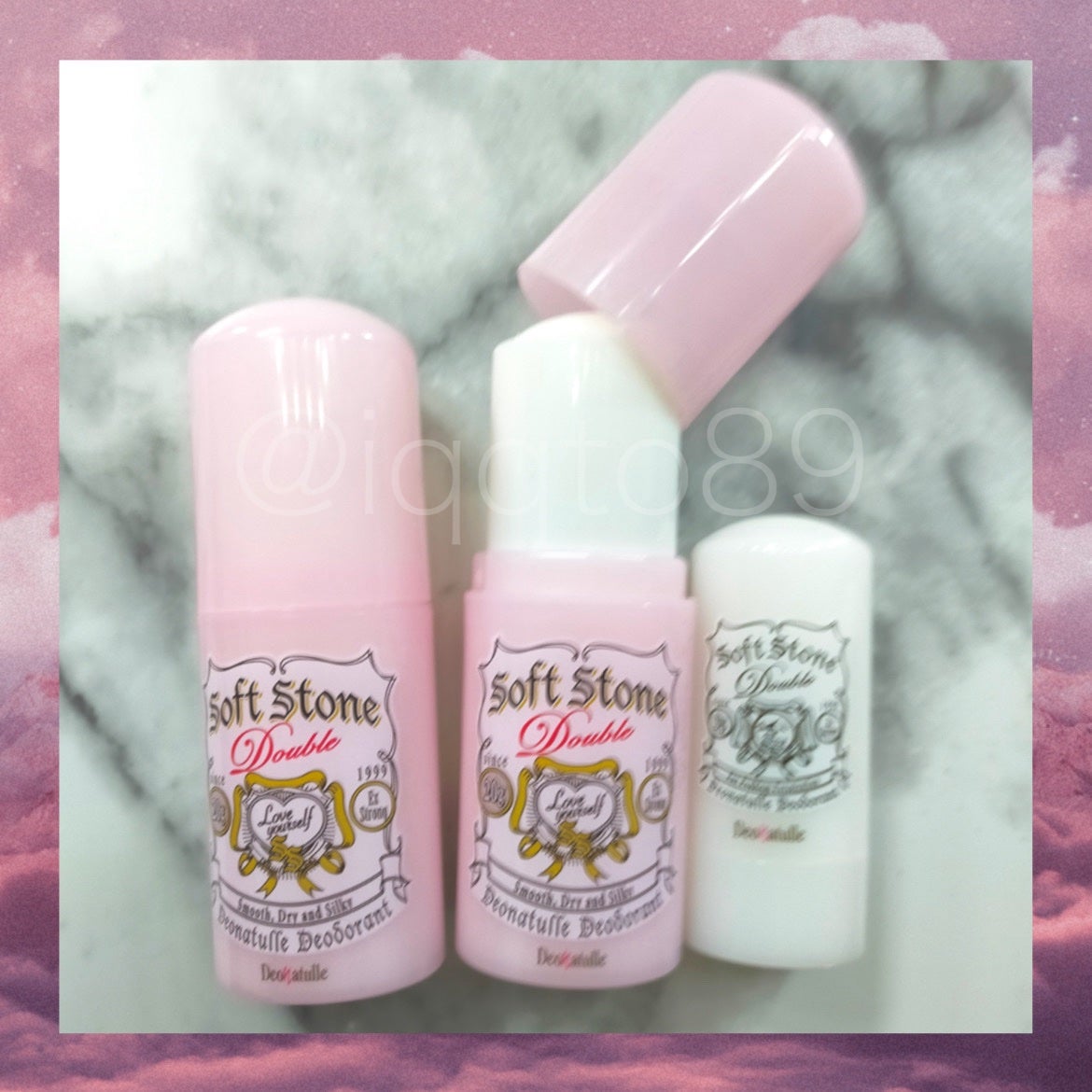 デオナチュレ ソフトストーンW ピンク/デオナチュレ/デオドラント・制汗剤を使ったクチコミ(2枚目)