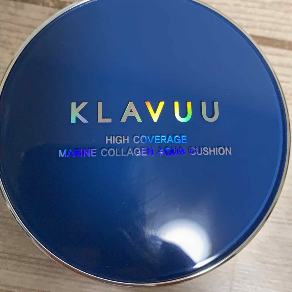 ブルーパールマリンコラーゲンアクアクッション/KLAVUU/クッションファンデーションを使ったクチコミ(1枚目)