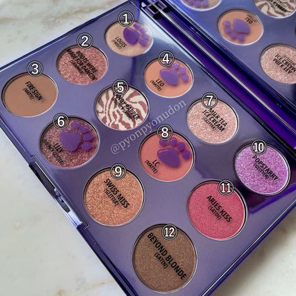 アイシャドウ × 12(M・A・C X L COLLECTION)/M・A・C/アイシャドウパレットを使ったクチコミ(1枚目)