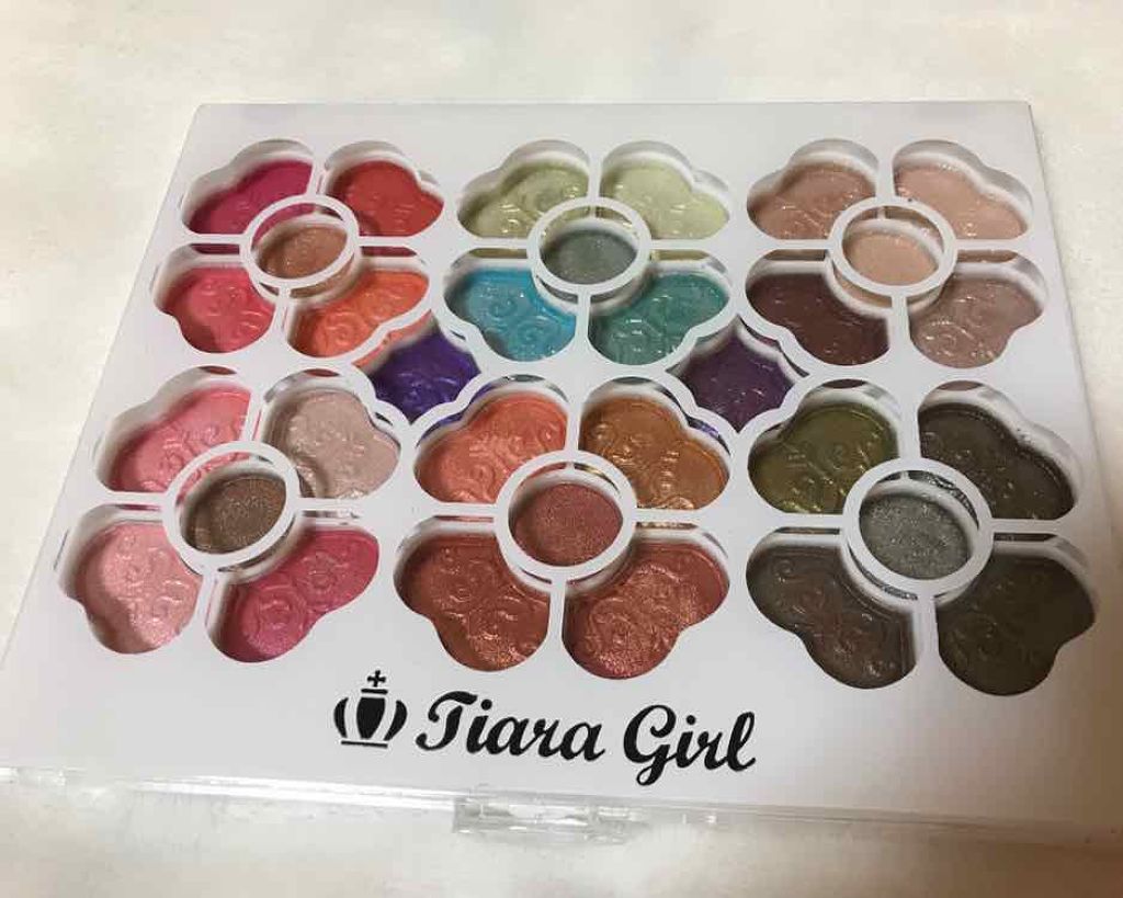 アイカラーパレット/ティアラガール/アイシャドウパレットを使ったクチコミ（1枚目）
