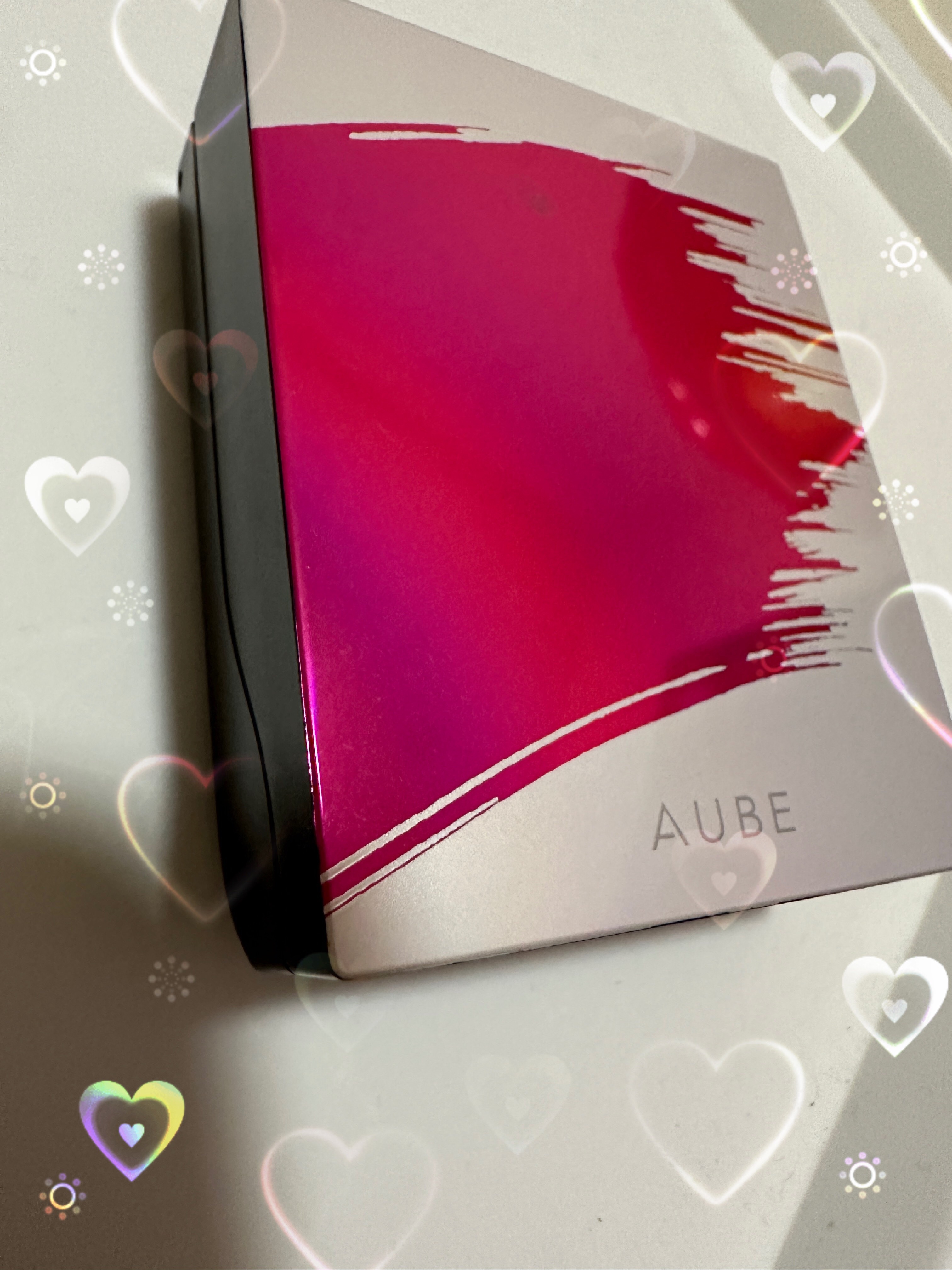 ブラシひと塗りチーク/AUBE/パウダーチークを使ったクチコミ（1枚目）