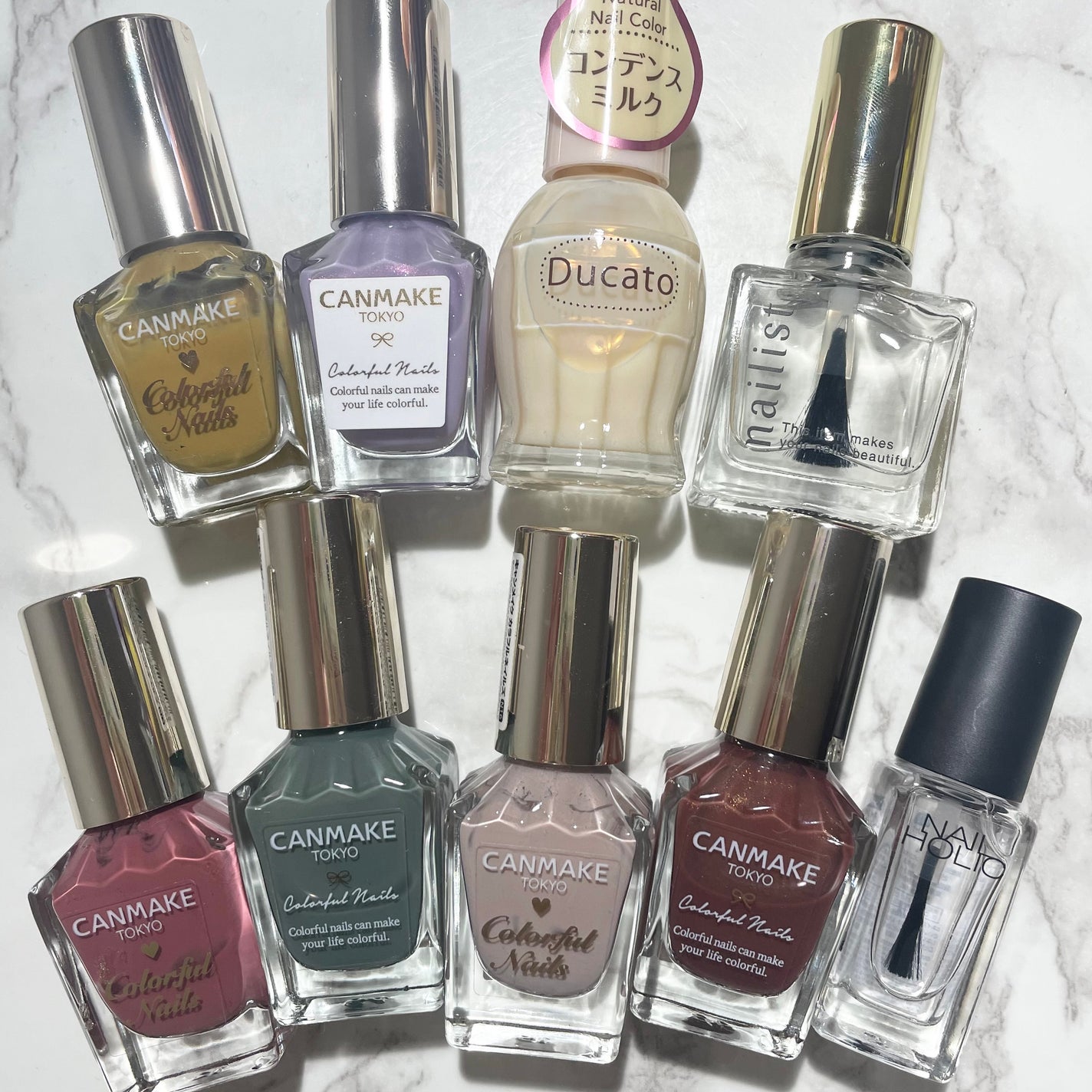 カラフルネイルズ/キャンメイク/マニキュアを使ったクチコミ(9枚目)