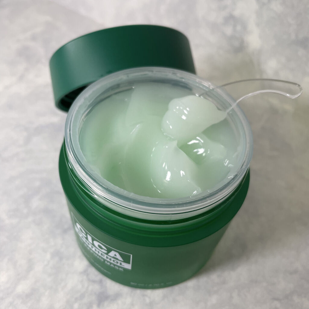 シカパンテノールスリーピングマスク/SNP/フェイスクリームを使ったクチコミ（3枚目）