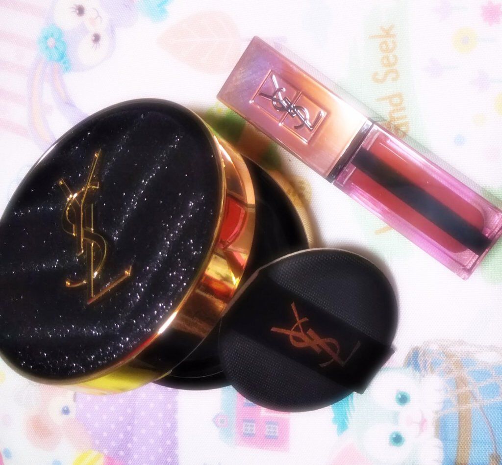 ルージュ ピュールクチュール ヴェルニ ウォーターグロウ/YVES SAINT LAURENT BEAUTE/口紅を使ったクチコミ（1枚目）