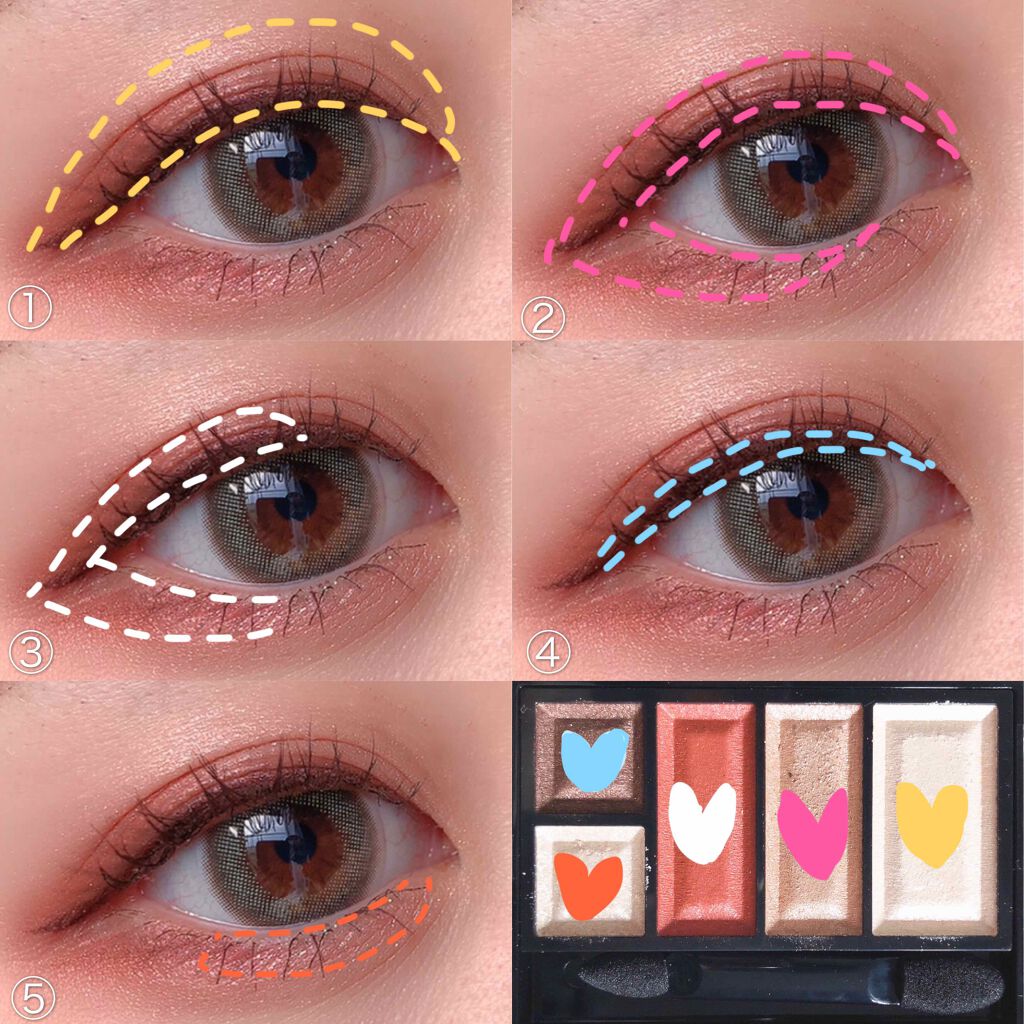 ショコラスウィート アイズ/リンメル ロンドン/アイシャドウパレットを使ったクチコミ（2枚目）