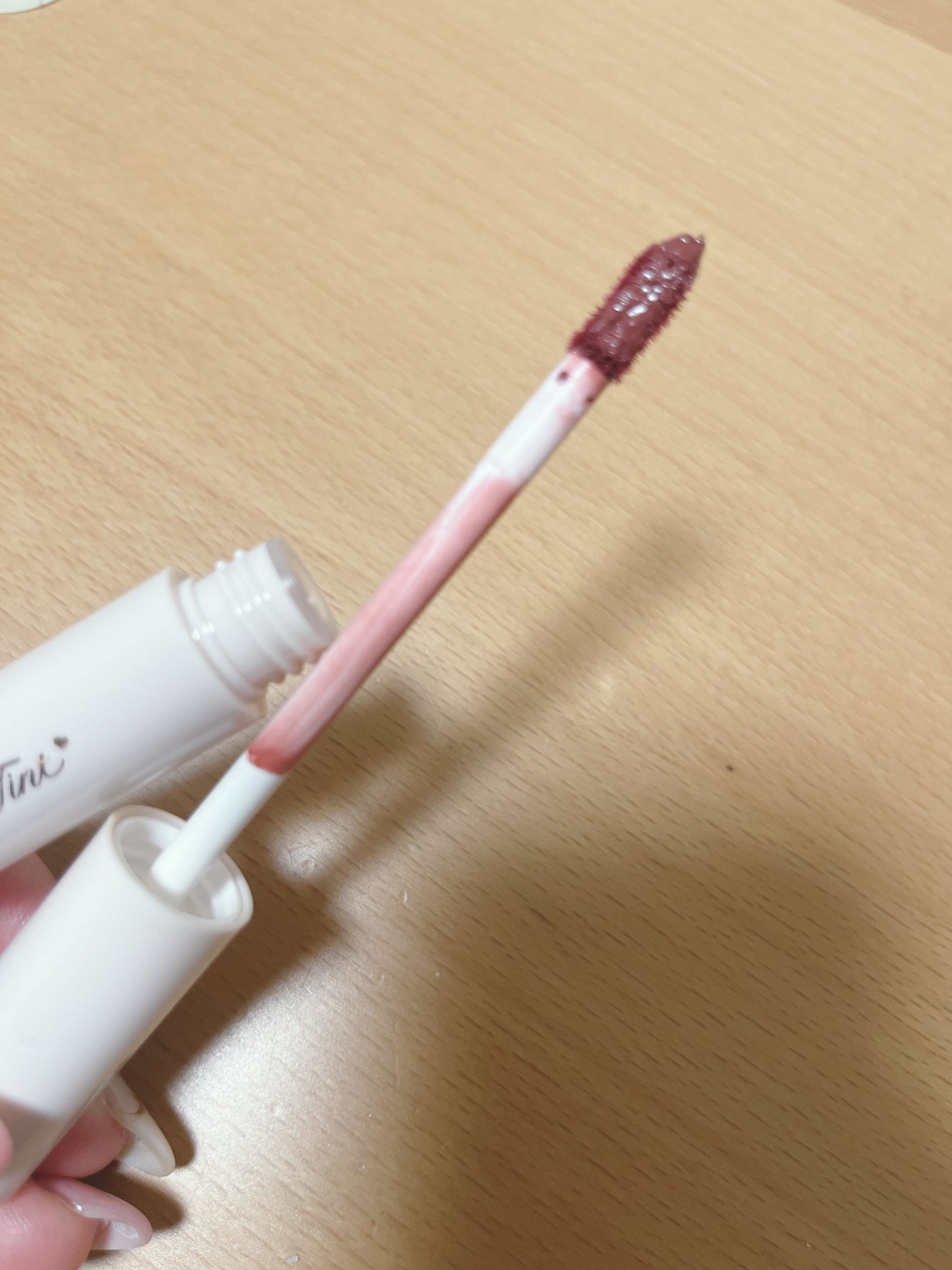 ジューシーリップティント/キャンメイク/口紅を使ったクチコミ(2枚目)