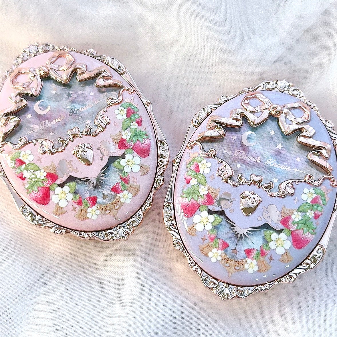 ストロベリーロココ チークブラッシュ/FlowerKnows/パウダーチークを使ったクチコミ(2枚目)