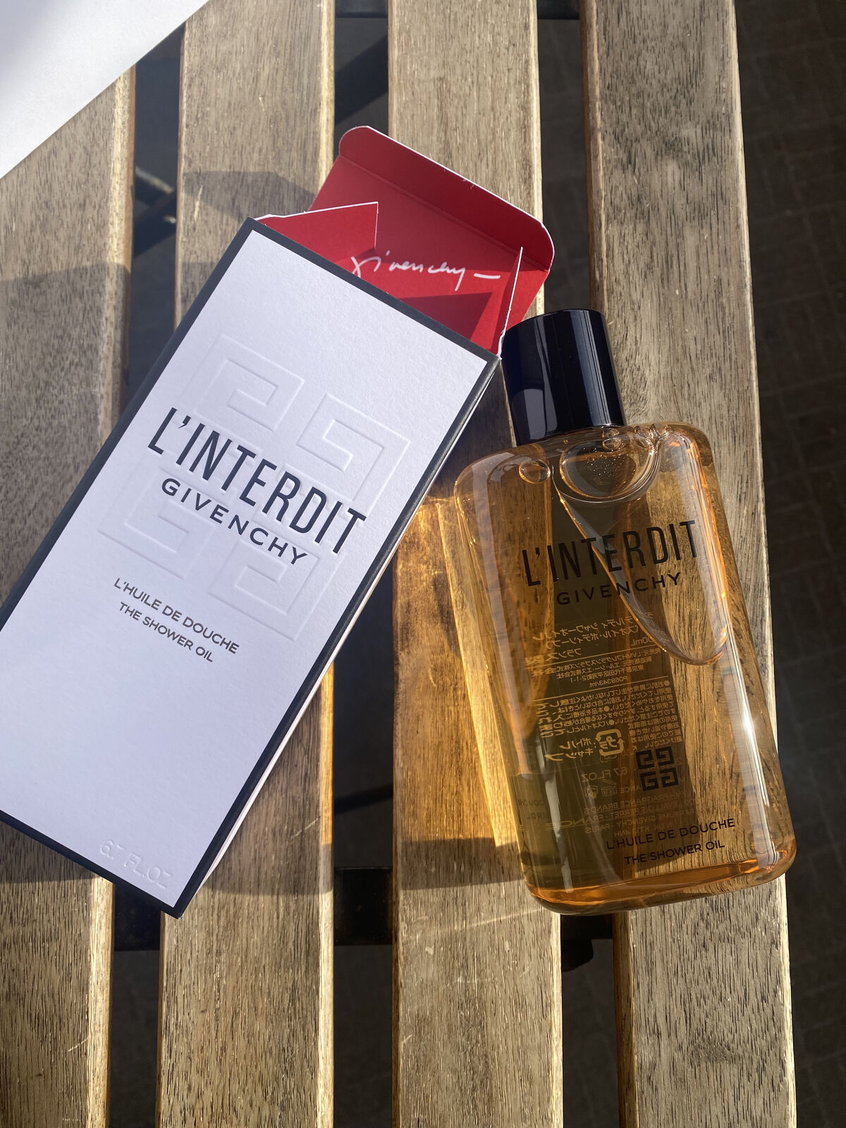 ランテルディ シャワーオイル/GIVENCHY/ボディソープを使ったクチコミ（3枚目）