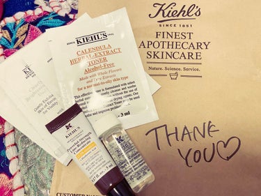 Kiehl's キールズ スキン RSQ ハイドレーターのクチコミ「◆Kiehl's ミッドナイトボタニカル コンセントレート，DS アクネ スポット トリートメ.....」（2枚目）