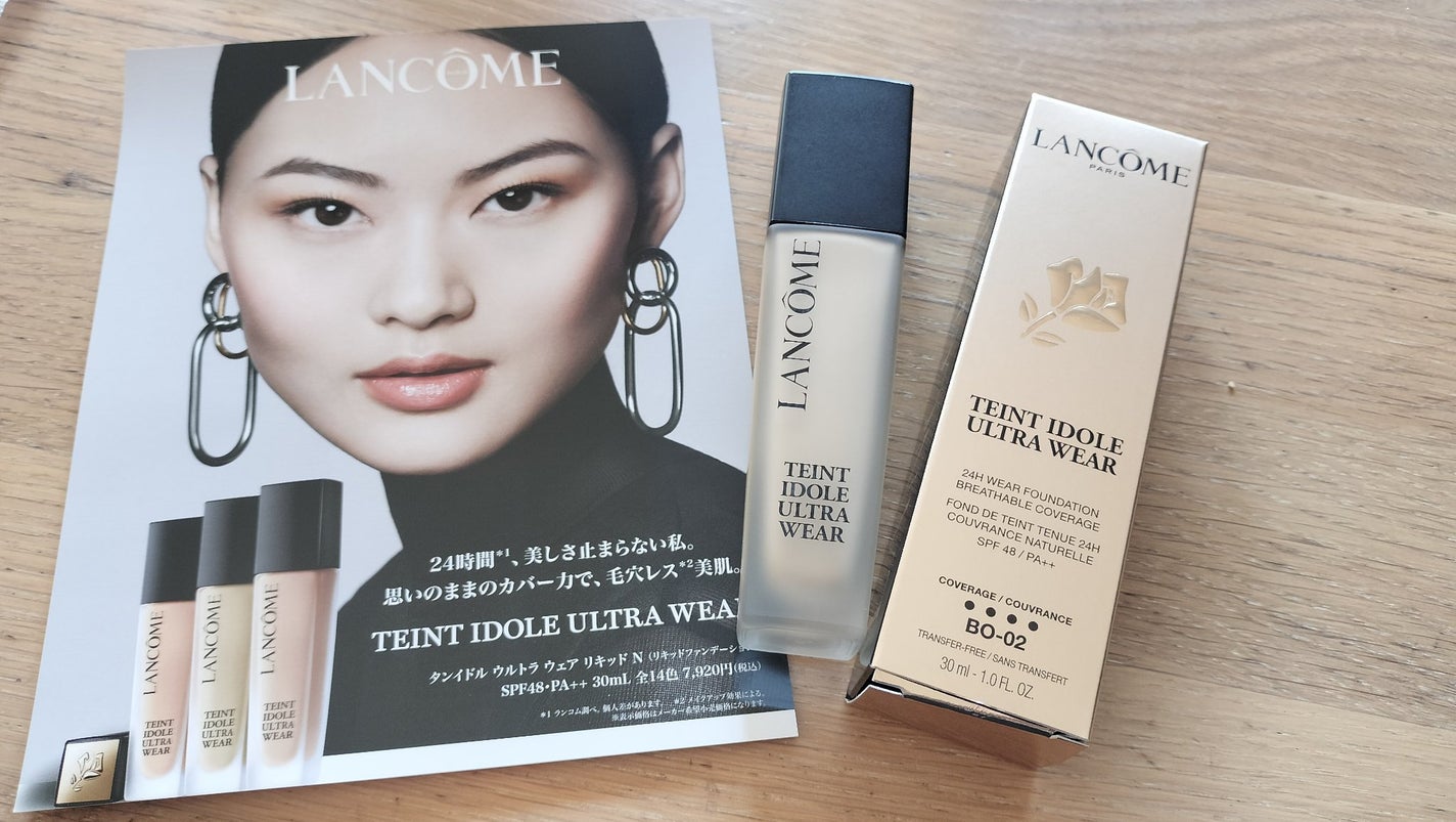 タンイドル ウルトラ ウェア リキッド N/LANCOME/リキッドファンデーションを使ったクチコミ(1枚目)