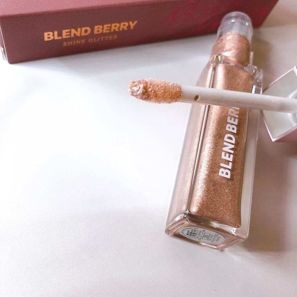 プリズムシャイングリッター/BLEND BERRY/グリッターを使ったクチコミ(2枚目)