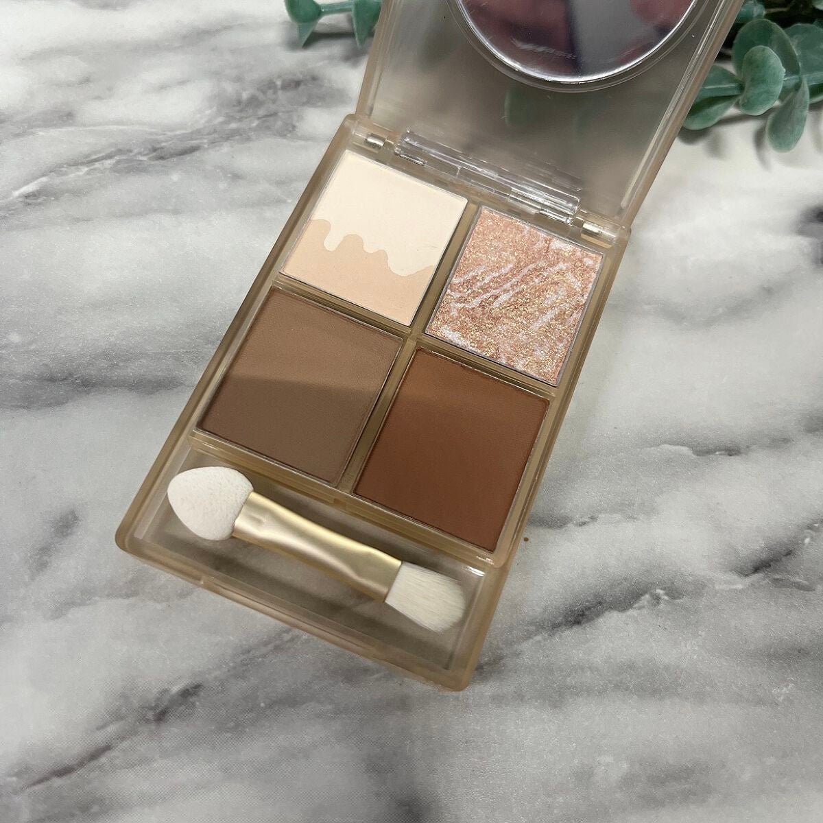 四色アイシャドウパレット/COLORKEY/アイシャドウパレットを使ったクチコミ(2枚目)